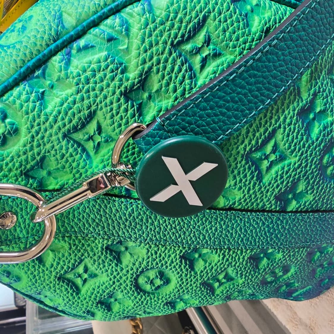 [정품]루이비통 키폴 50B 토뤼옹 일루전 블루/그린(미니 키폴 포함) 상품이미지5