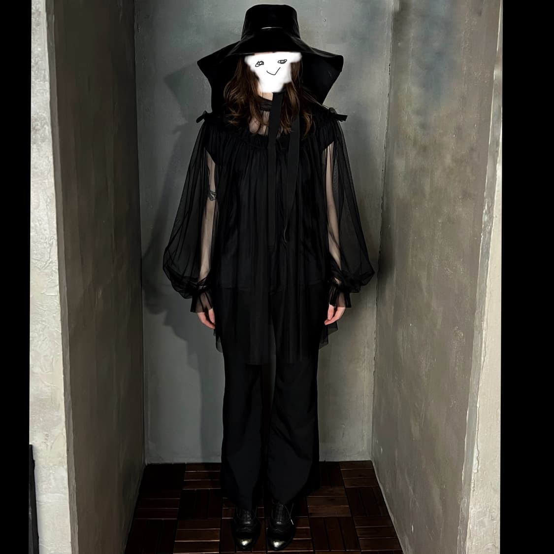 22ss 페티코 시어 튤 튜닉 상품이미지4