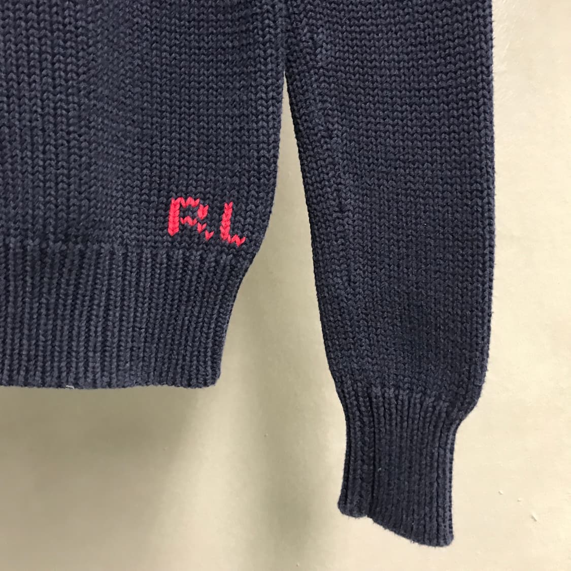 폴로 랄프로렌 성조기 니트 네이비 L12-14(W) 상품이미지4