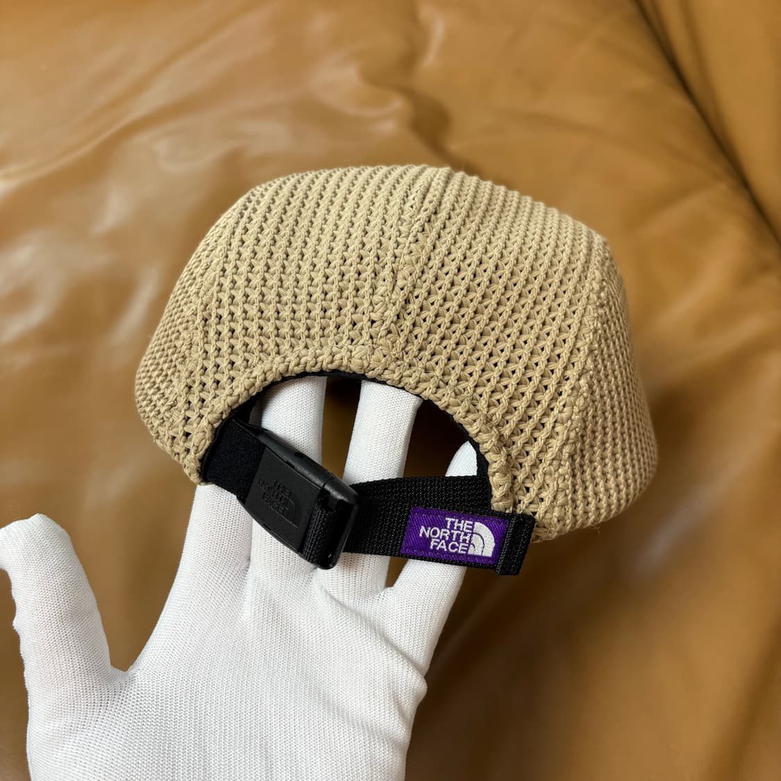 나나미카 노스페이스 퍼플라벨 캠프캡 모자 스트링 메쉬 탄 상품이미지7