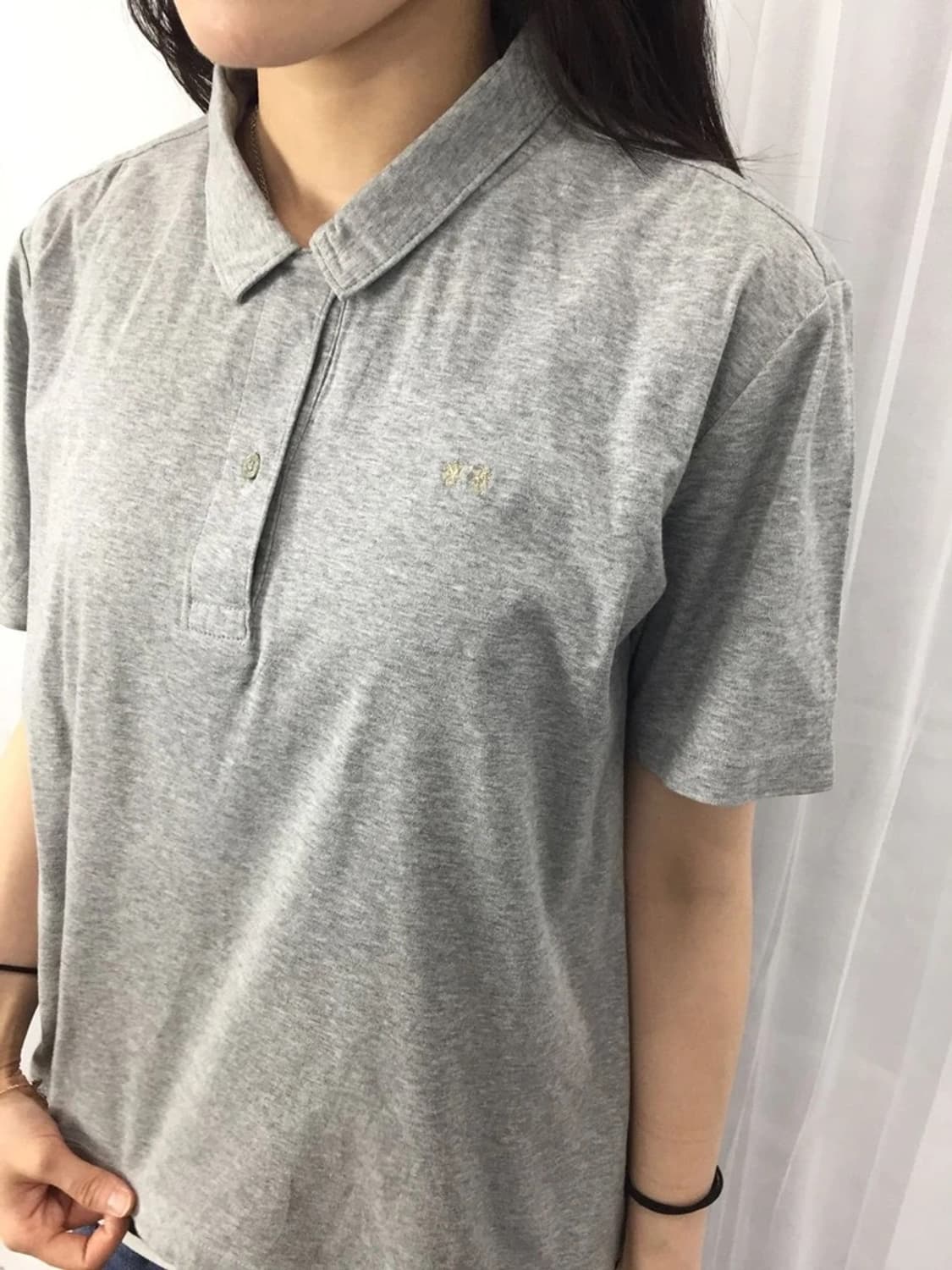 McGREGOR Navy Label Gray Polo Tee 상품이미지2