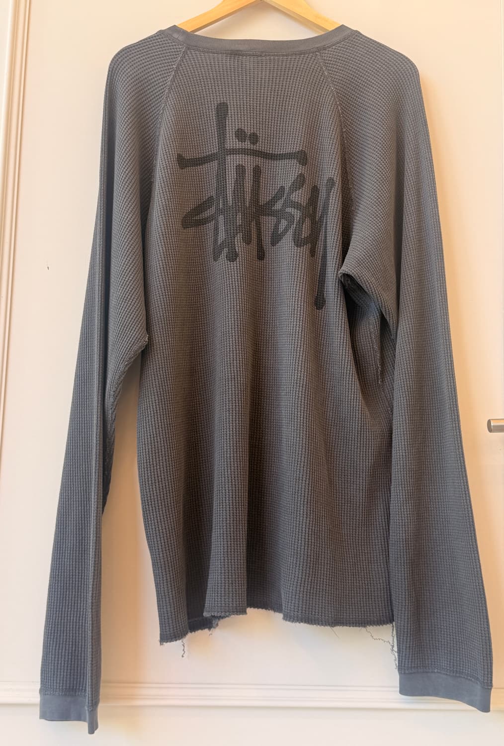 :스투시(stussy) 래글런 써멀 롱슬리브 크루  상품이미지2