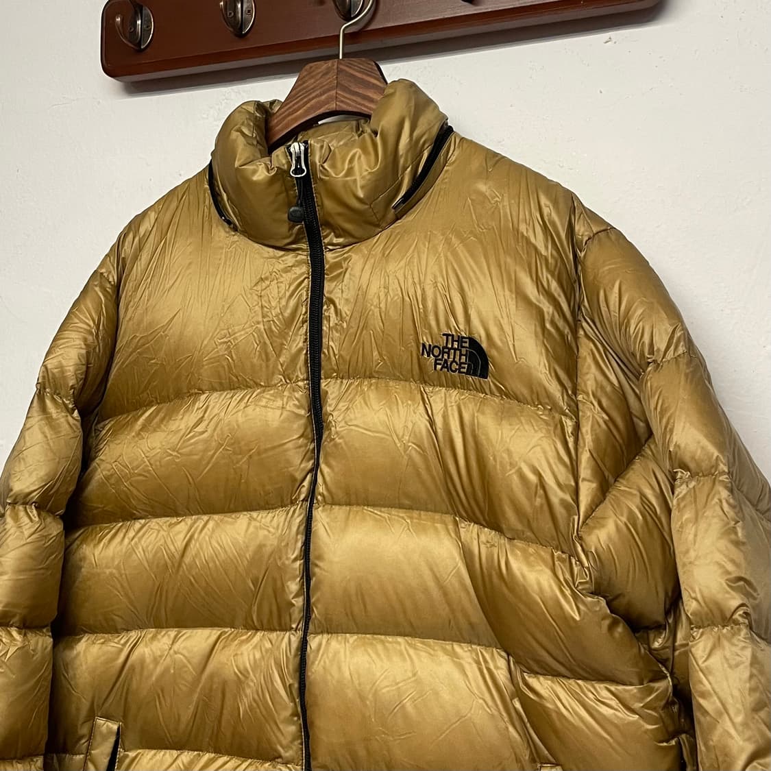 노스페이스 700 구스다운 골드 패딩 자켓  상품이미지2