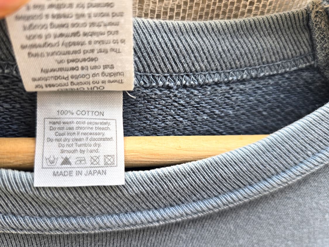 쿠티 프로덕션 크루넥 (made in japan)  상품이미지7