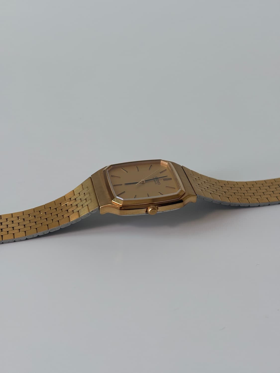 1980s Gold Square Quartz 상품이미지5