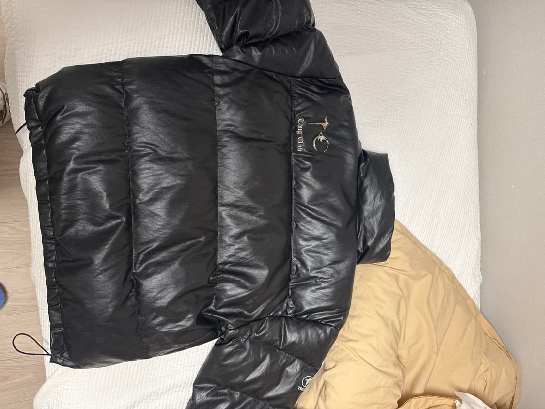 떠그클럽 레더패딩2사이즈 상품이미지2