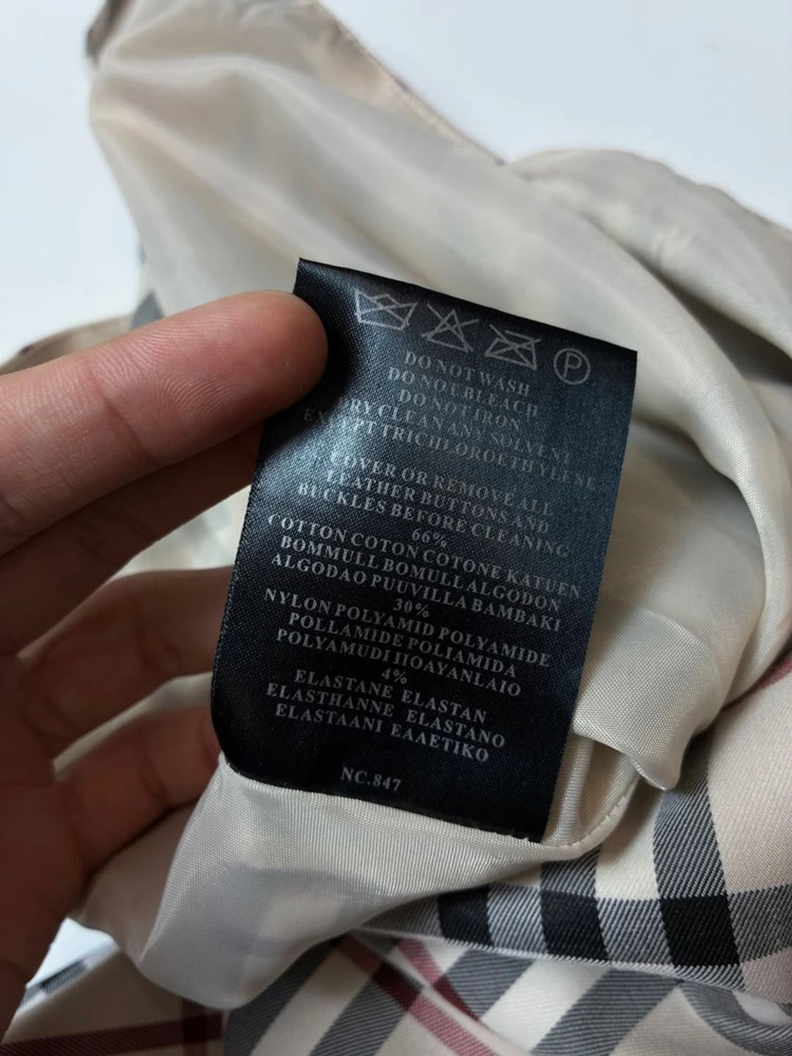 버버리 노바 체크 뷔스티에 미니 원피스 PN9699 상품이미지6