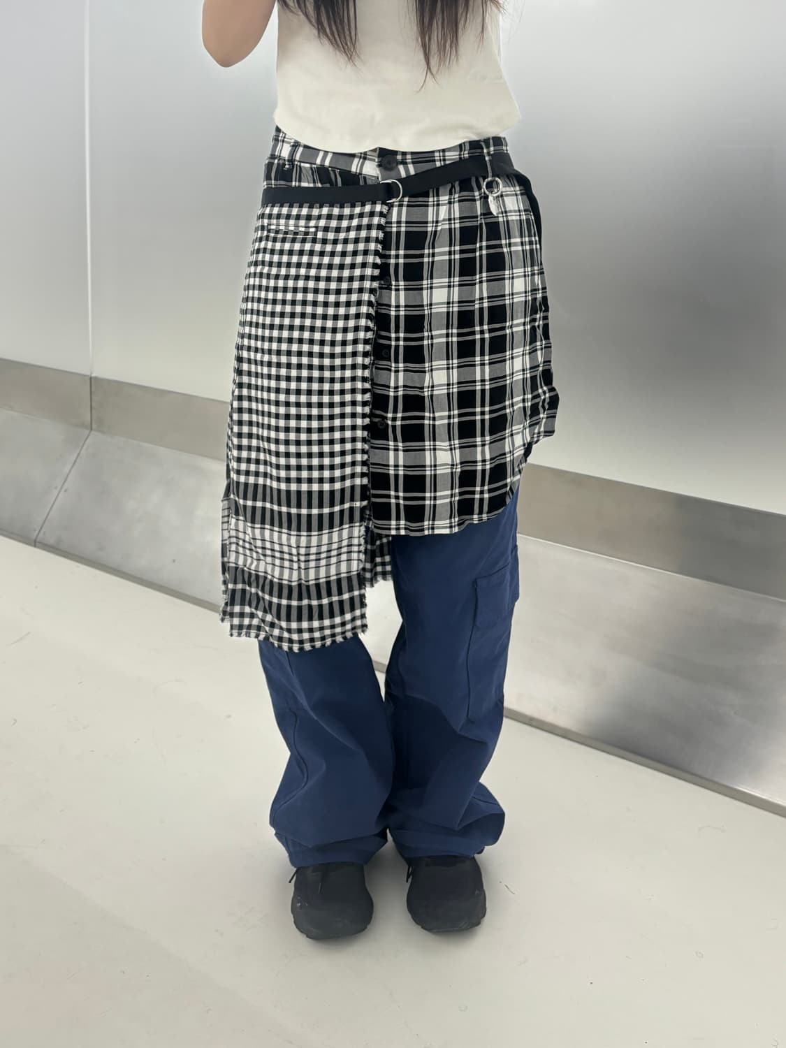 Diesel unbalance lap skirt 상품이미지1