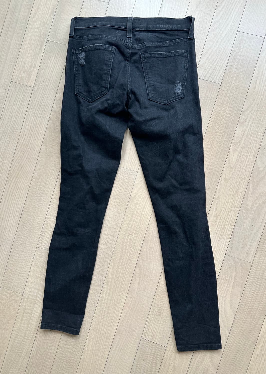 Current/Elliott 블랙 데님 24 커런트엘리엇 스키니진 청바지 상품이미지3
