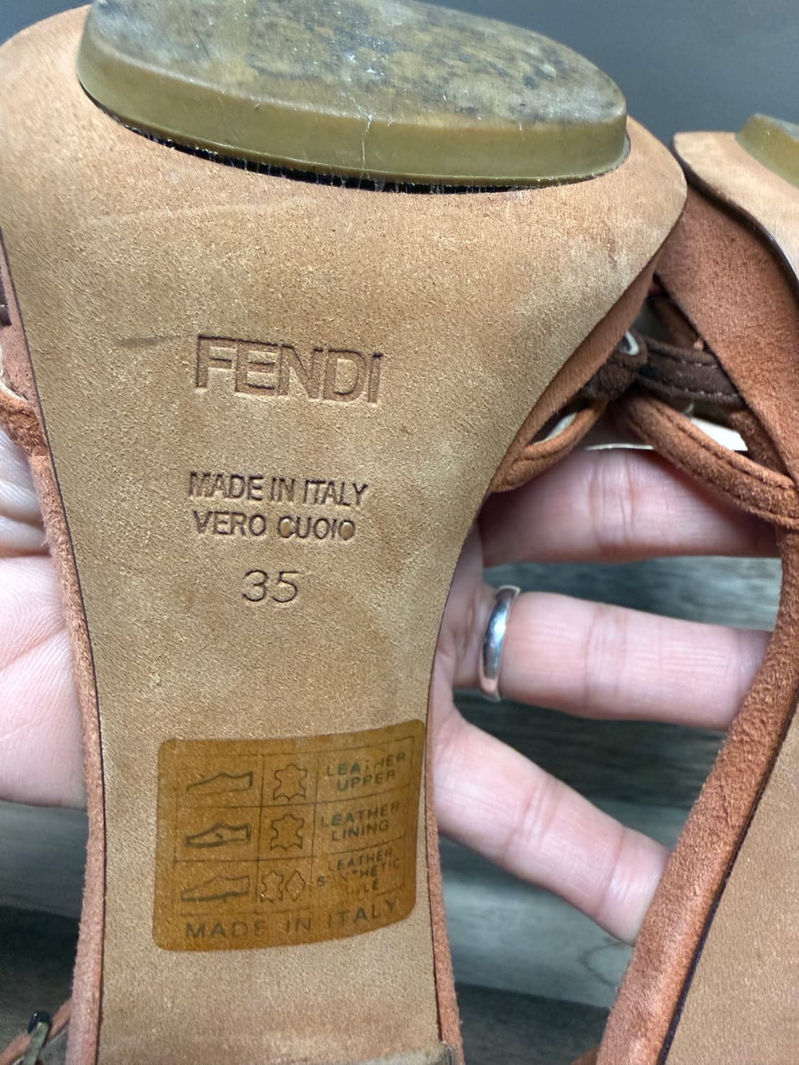 펜디 하이힐 35(225-230) 상품이미지6