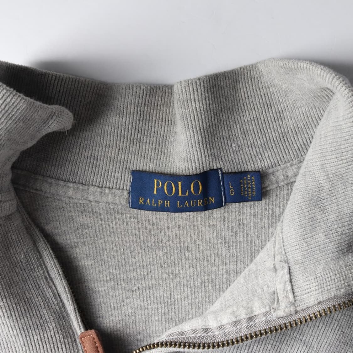 폴로 랄프 로렌 반집업 롱슬리브 L 상품이미지5