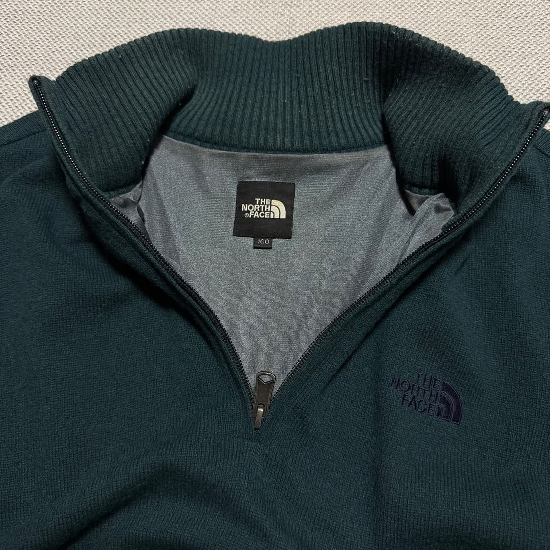 노스페이스 하프집업 니트 상품이미지3