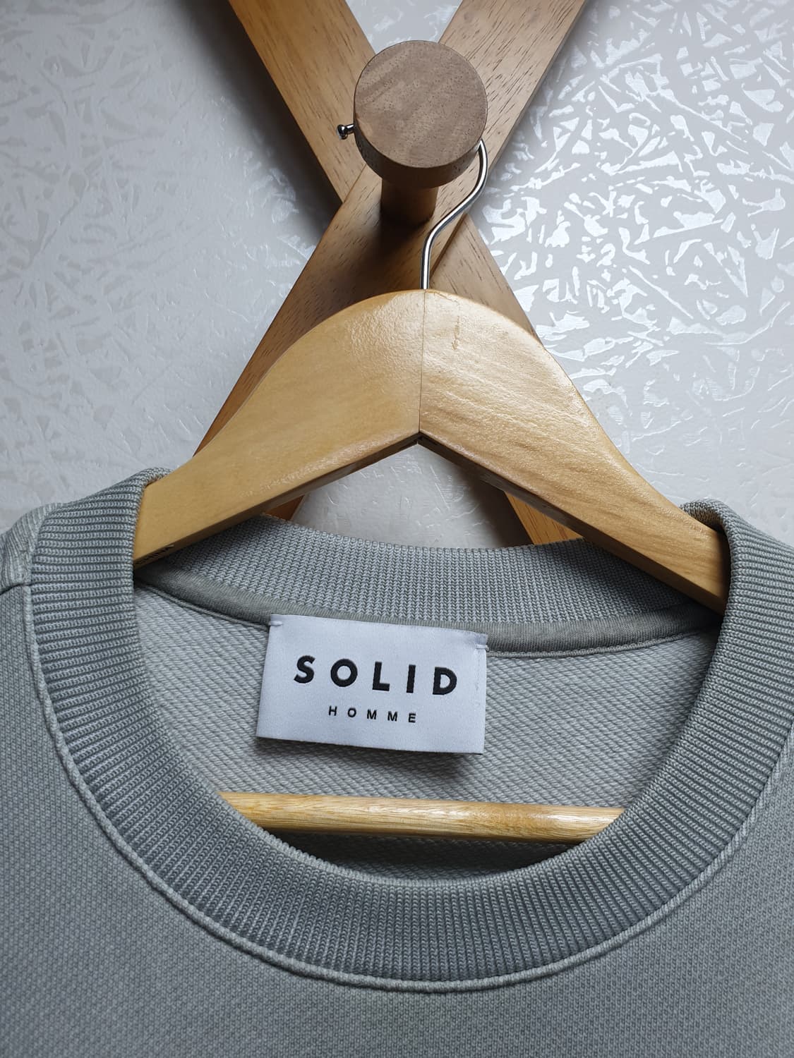 [21년/48/정품] 솔리드옴므 맨투맨 상품이미지4