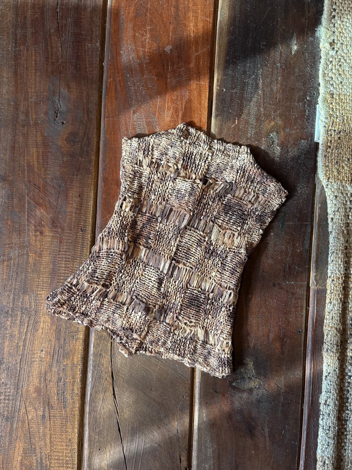 Wood Button Net Sleeveless 0007 상품이미지8