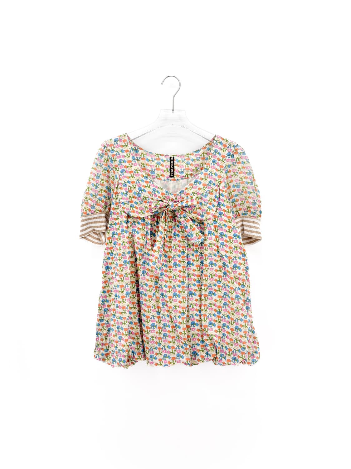 후라보아 플라워 벌룬 블라우스 상품이미지1