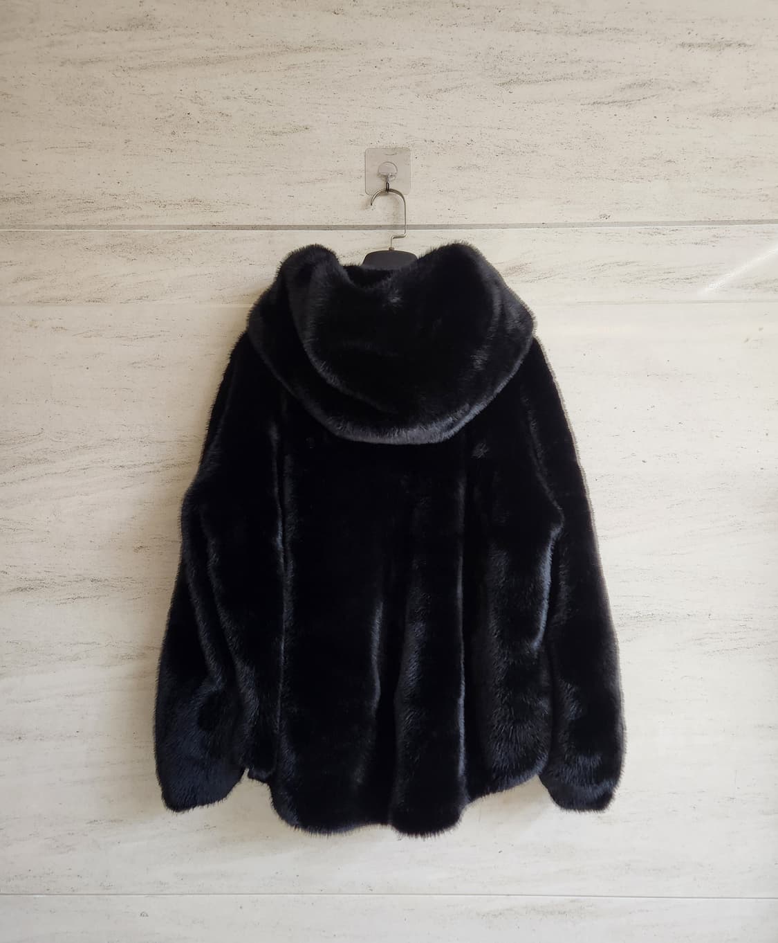 LBL 페이크밍크 후드 자켓 77사이즈 상품이미지4