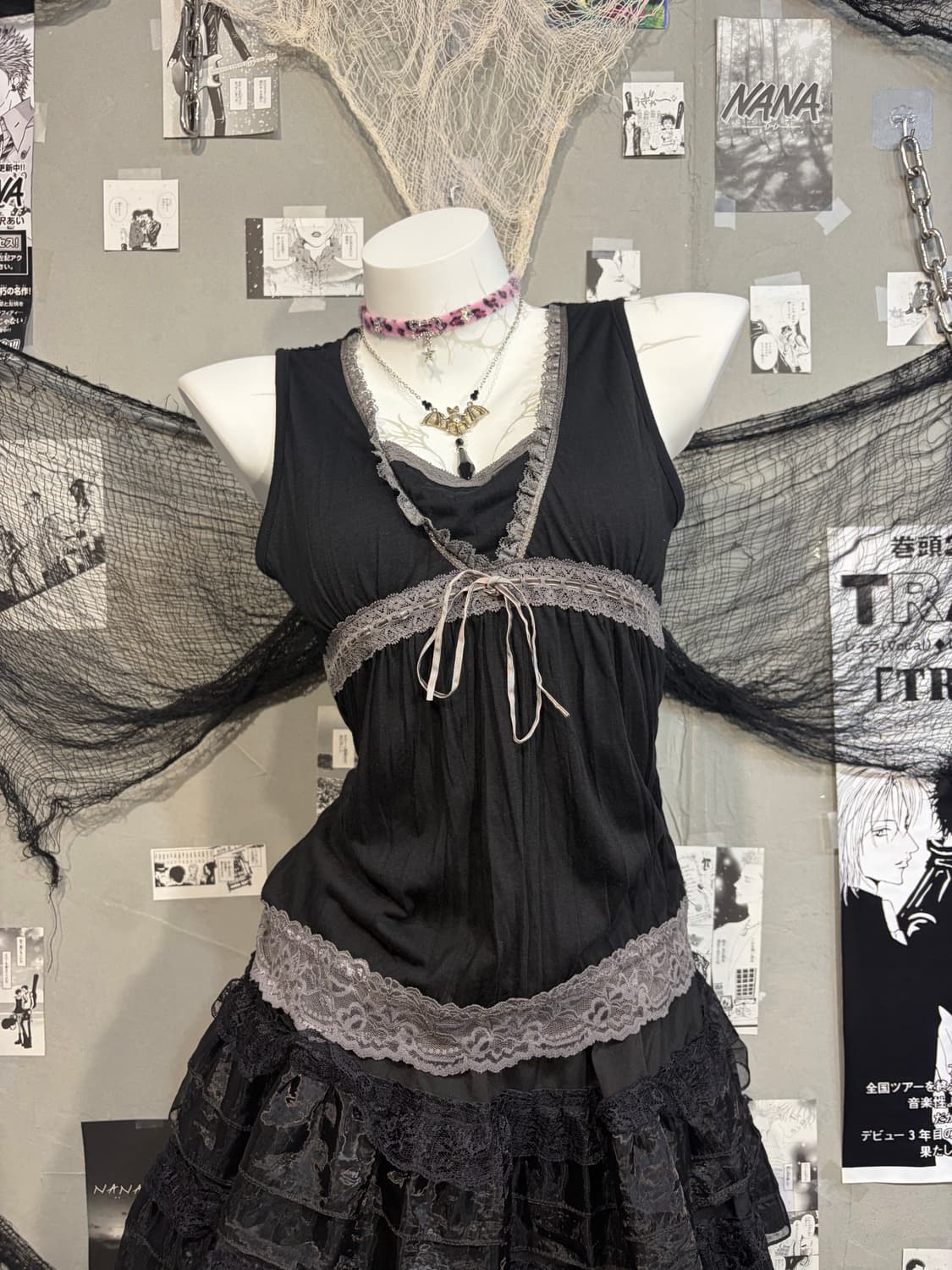 Fairy lace ribbon sleeveless 상품이미지6