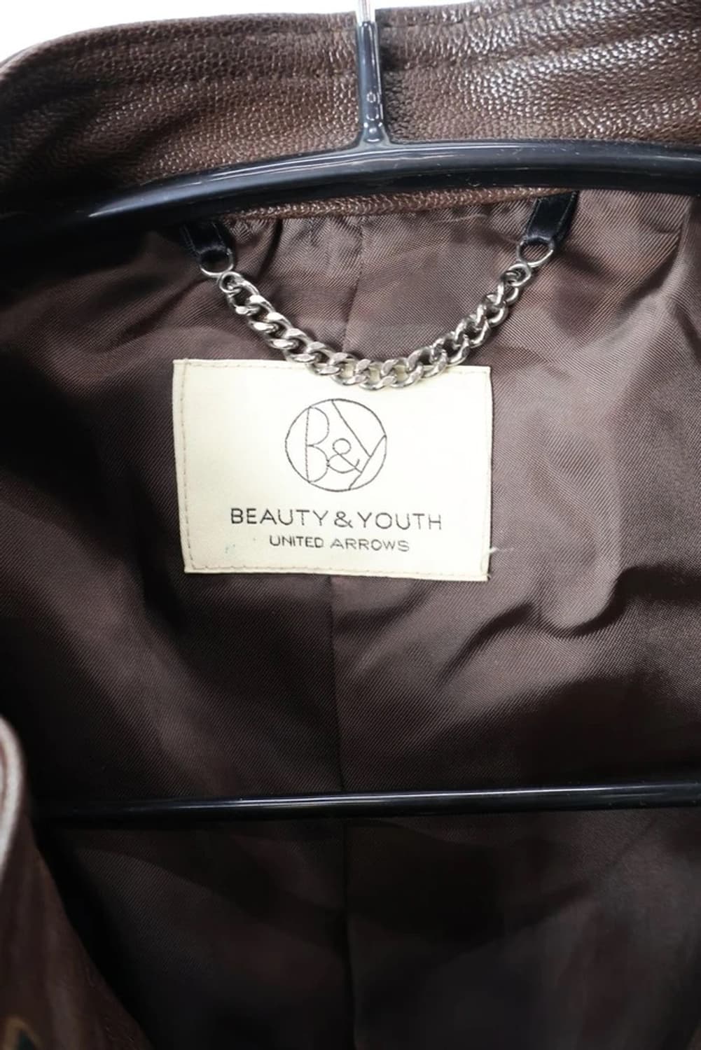 United Arrows Leather Rider Jacket 상품이미지5