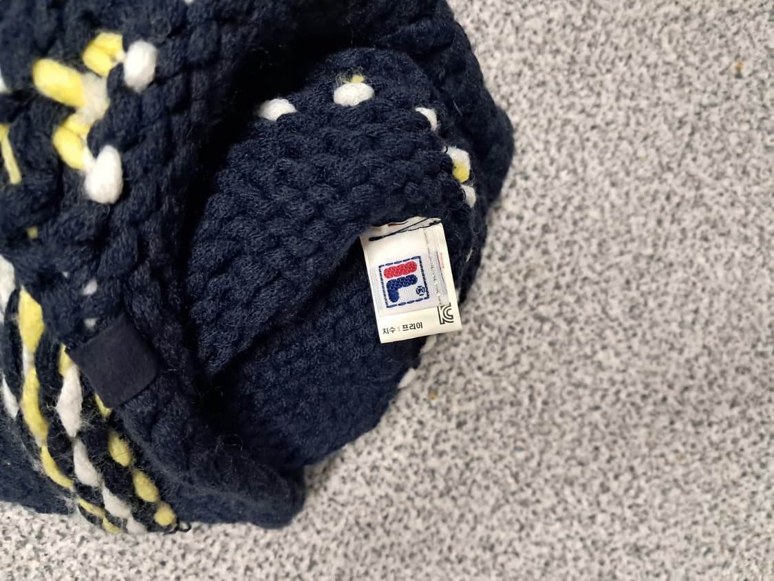 필라 이어플랩 빈티지 비니 상품이미지3