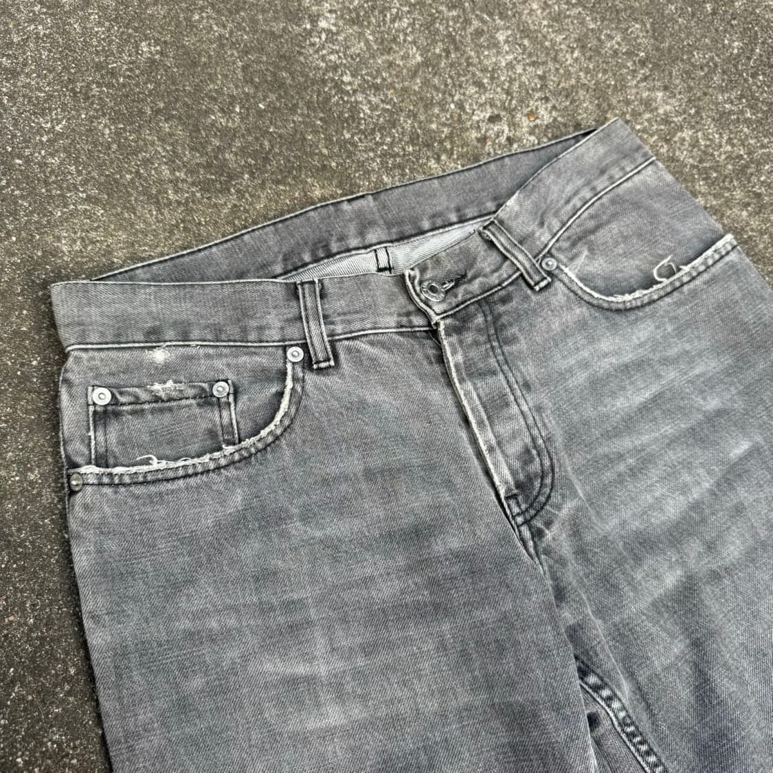 Helmut Lang Faded Black Denim 상품이미지2