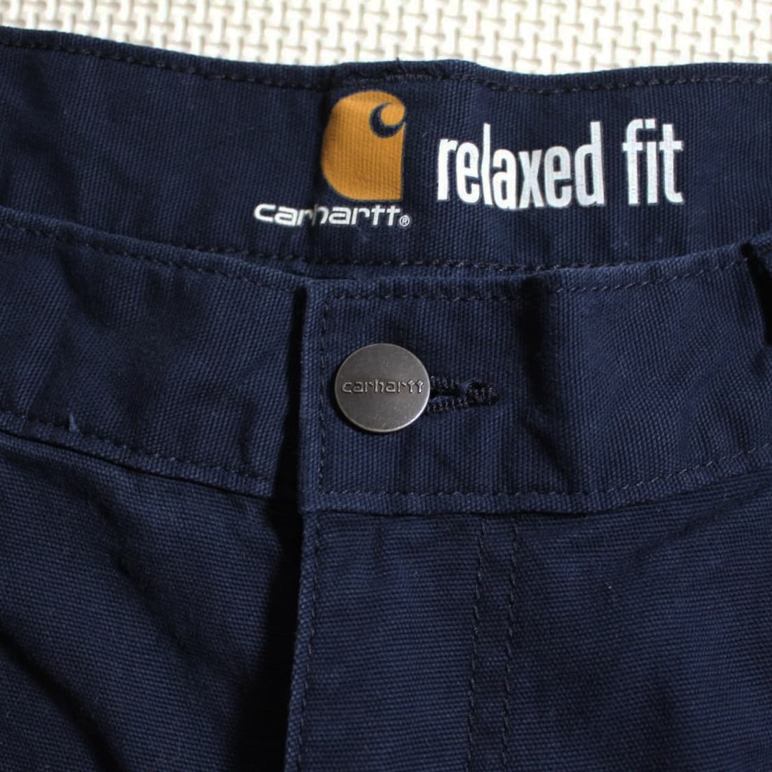 Carhartt 칼하트 102291 네이비 트윌 워크팬츠  상품이미지5