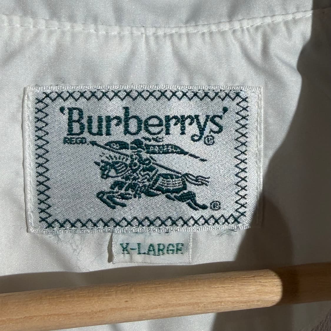 데드스탁)버버리 90s 우븐 자켓 XL 바람막이 상품이미지4