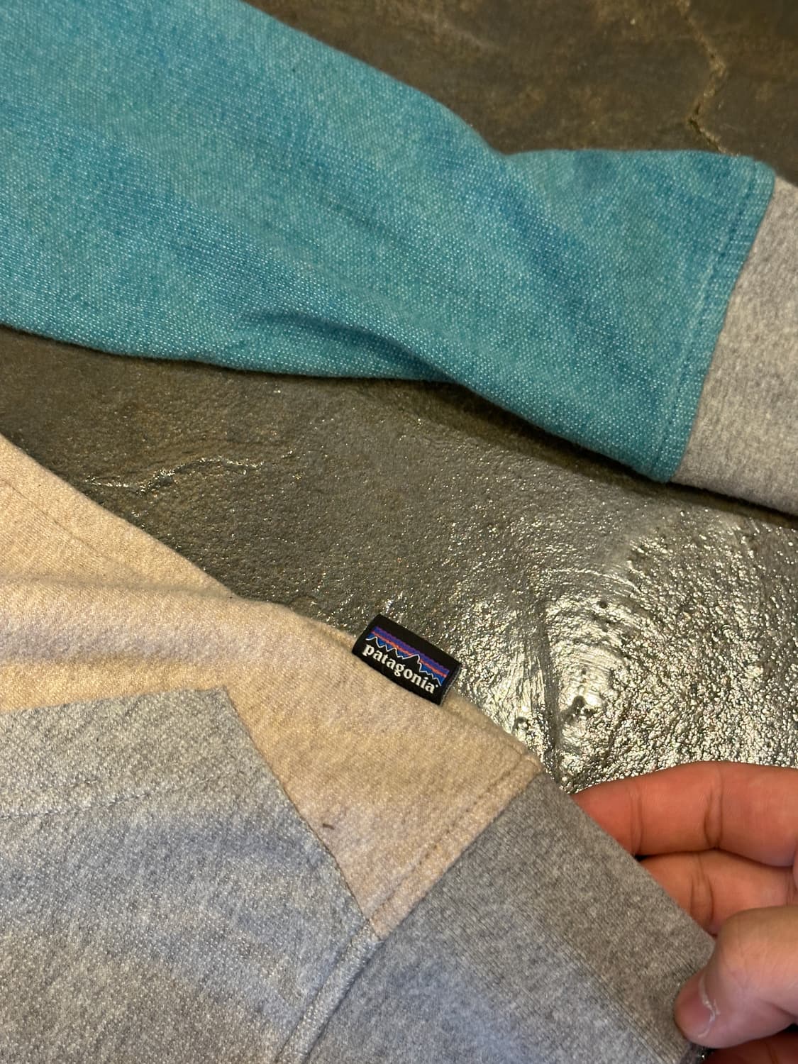 Patagonia 파타고니아 컬러블록 후드집업 S 상품이미지4