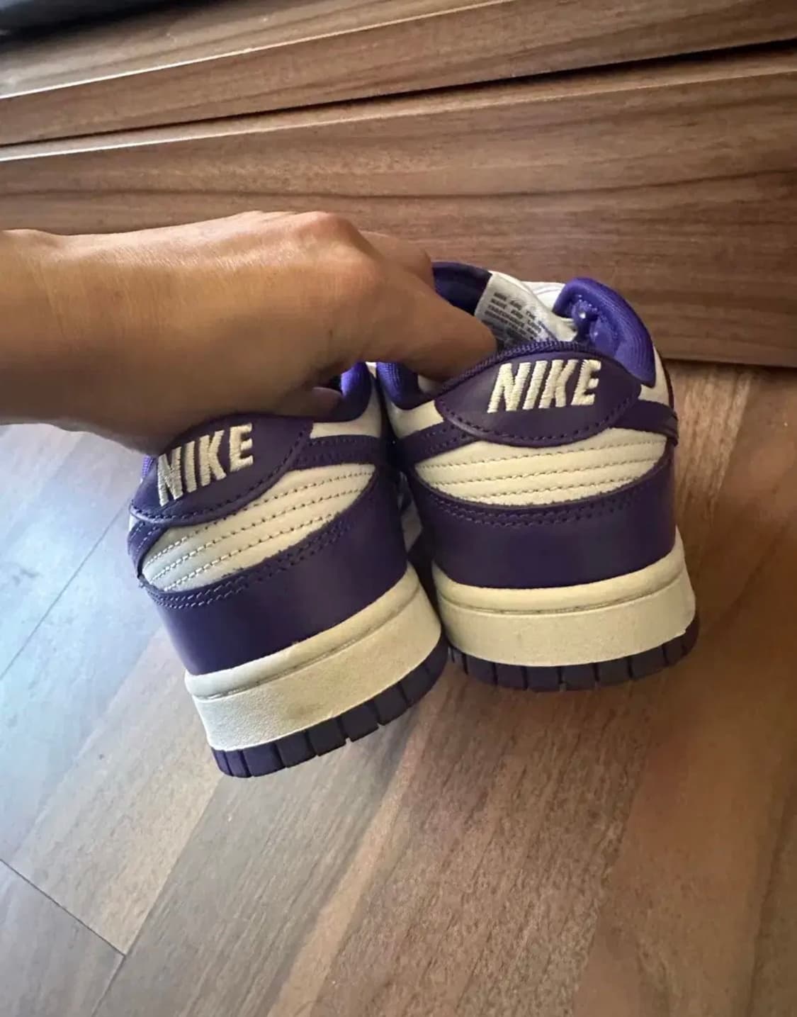 260) 나이키 덩크로우 코트 퍼플 상품이미지4