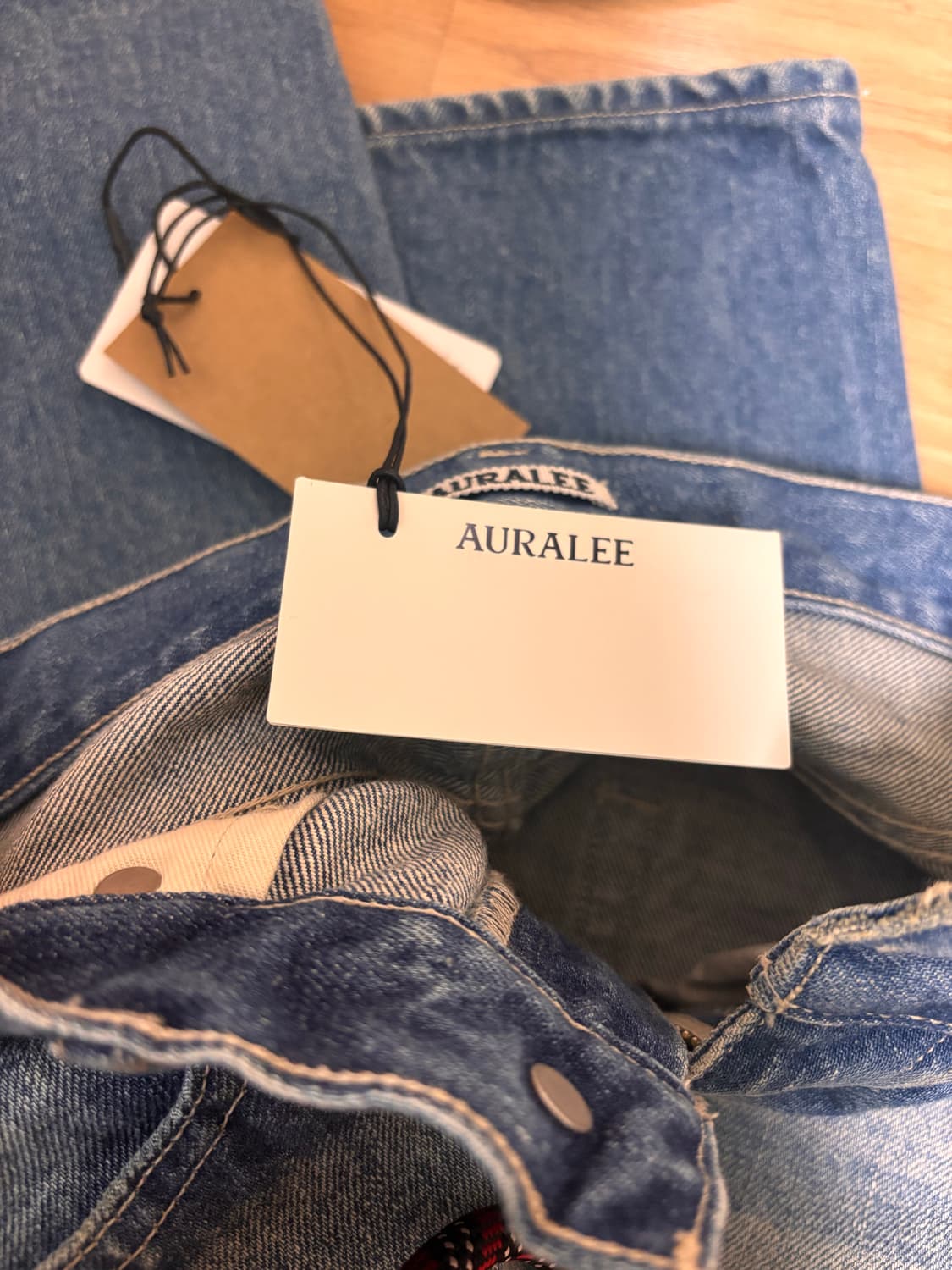 오라리 비이커 데님 1사이즈 auralee  상품이미지10