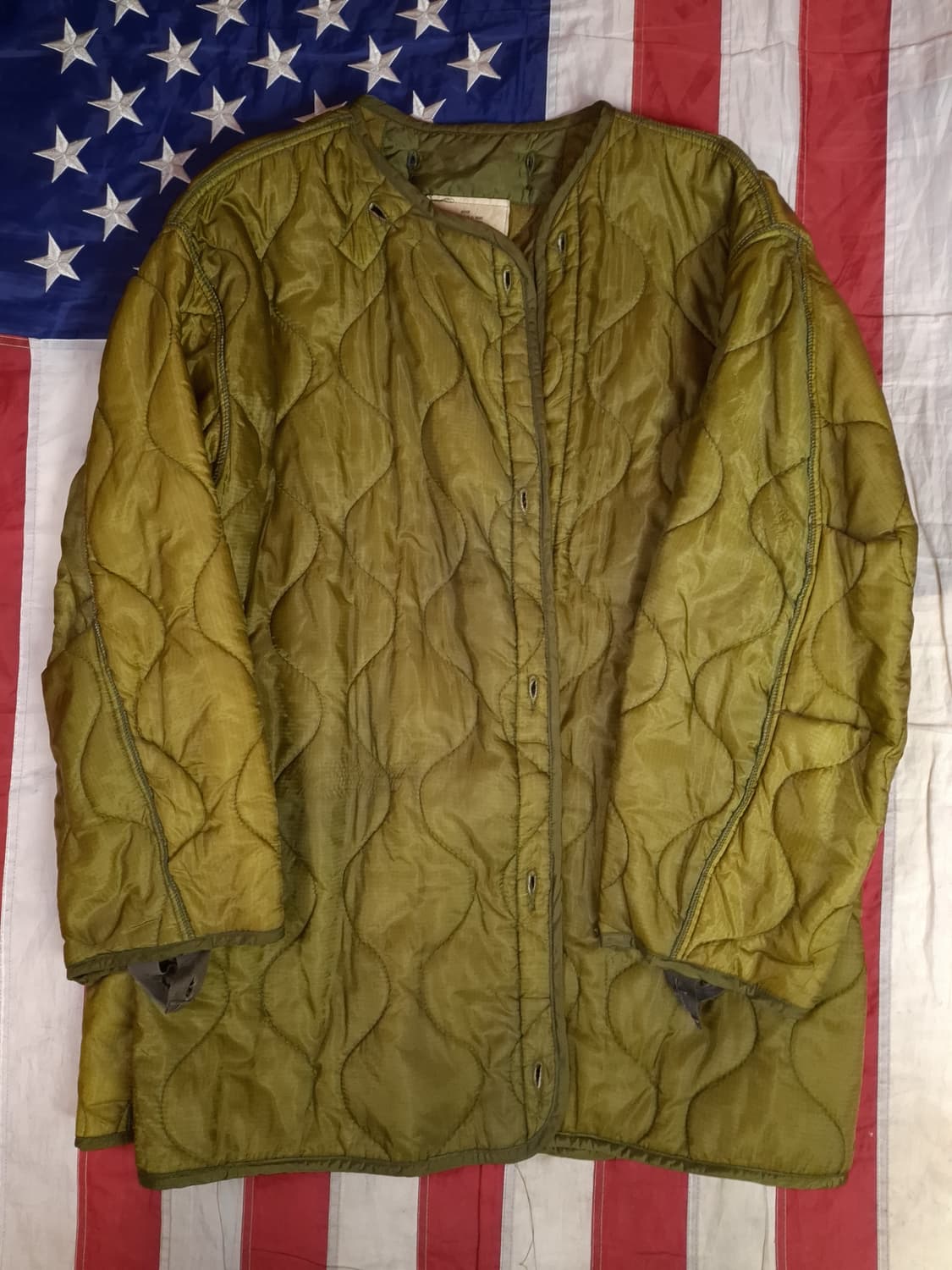 오리지날 미군 M-65 개파카 미듐사이즈 풀셋트 상품이미지5