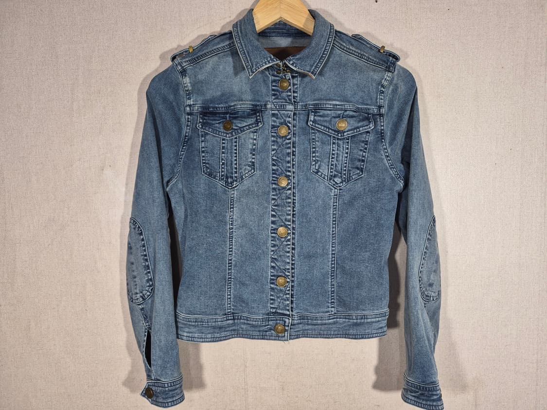 버버리 데님자켓 uk8 상품이미지1