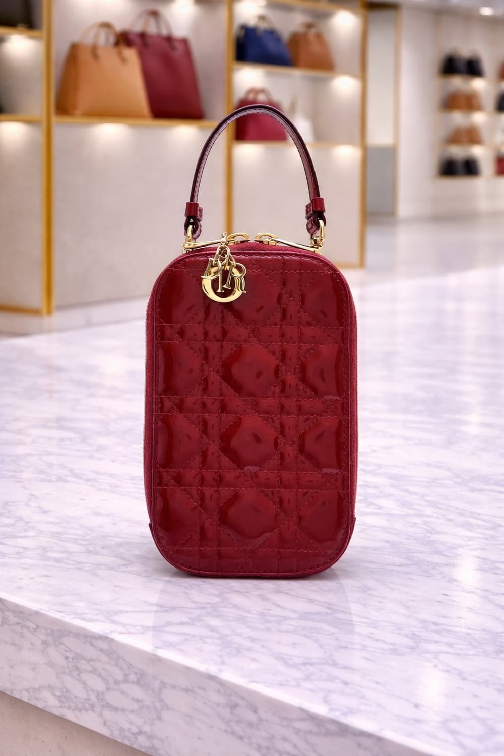 [S급] 디올 레이디 페이던트 폰 홀더백 판매합니다!!! 상품이미지1