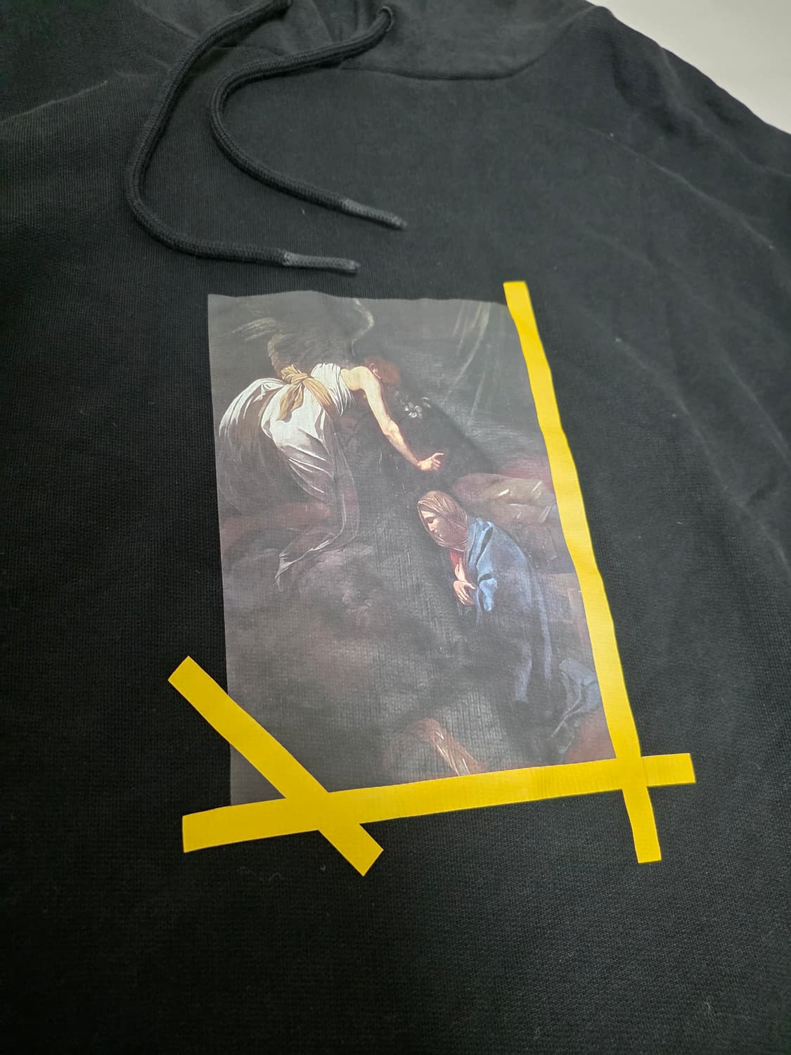 오프화이트 카라바지오 디아그 애로우 오버 후드 S 가단 62cm 상품이미지4