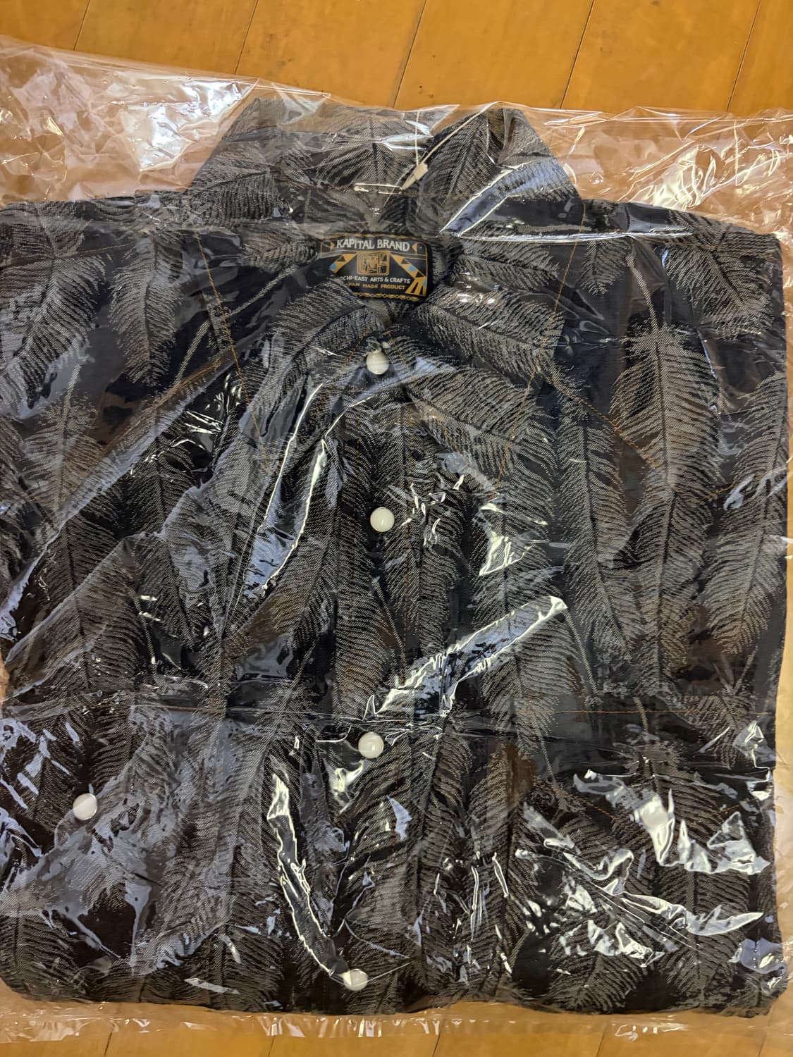 캐피탈 5온즈 맥파이 데님 허스키 웨스턴 셔츠 다크 인디고 상품이미지3