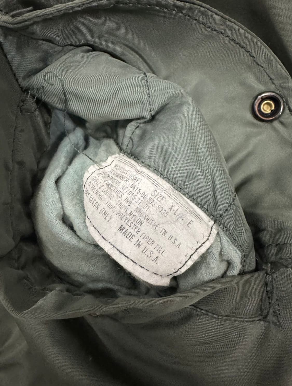 MA-1 Military Issue Flight Bomber Jacket 상품이미지5