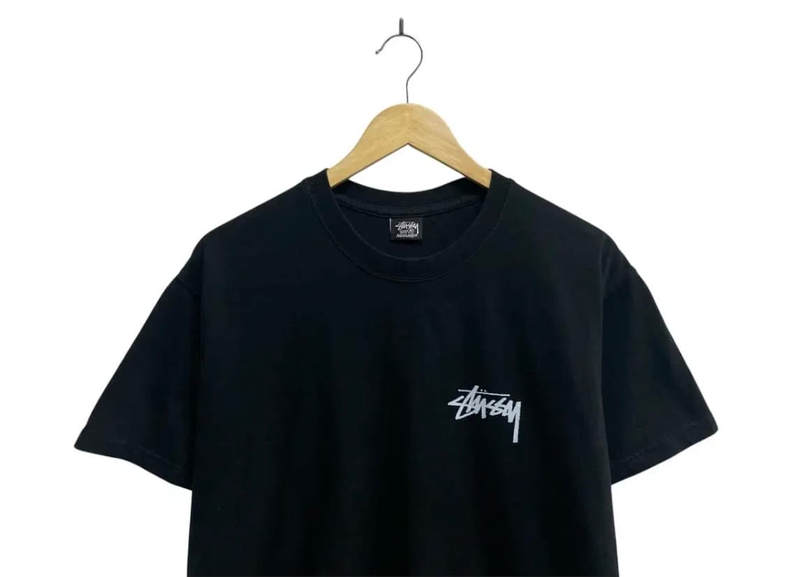 스투시 Stussy 라운드 블랙티 M 상품이미지3
