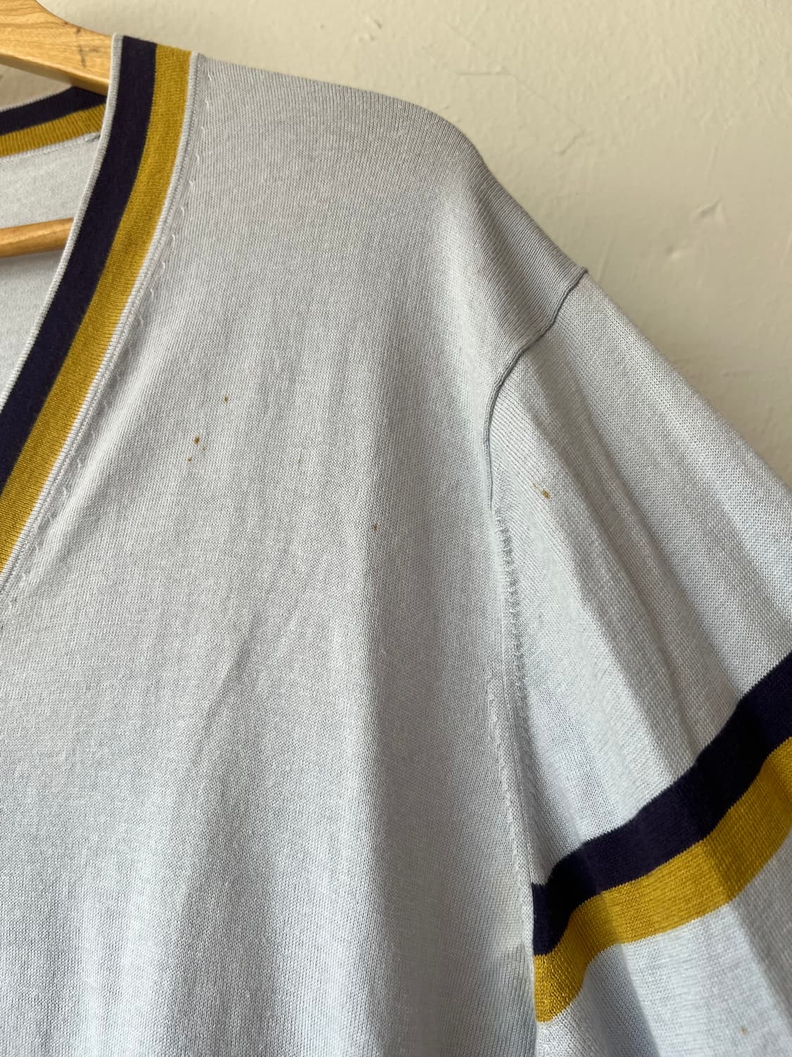 폴스미스 남성 그레이 브이넥 코튼가디건 
 상품이미지5