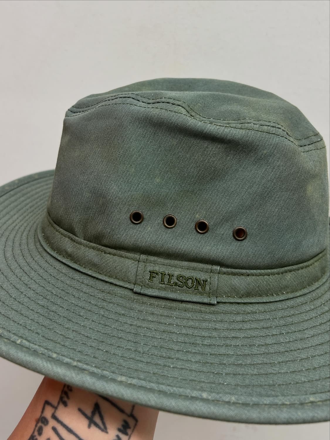 FILSON 필슨 그린 버킷햇 부시햇 페도라 상품이미지2