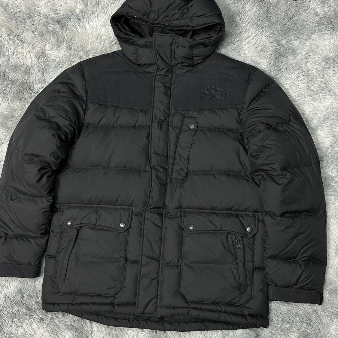 노페 600 프로 구스다운 후드패딩 XL 상품이미지1