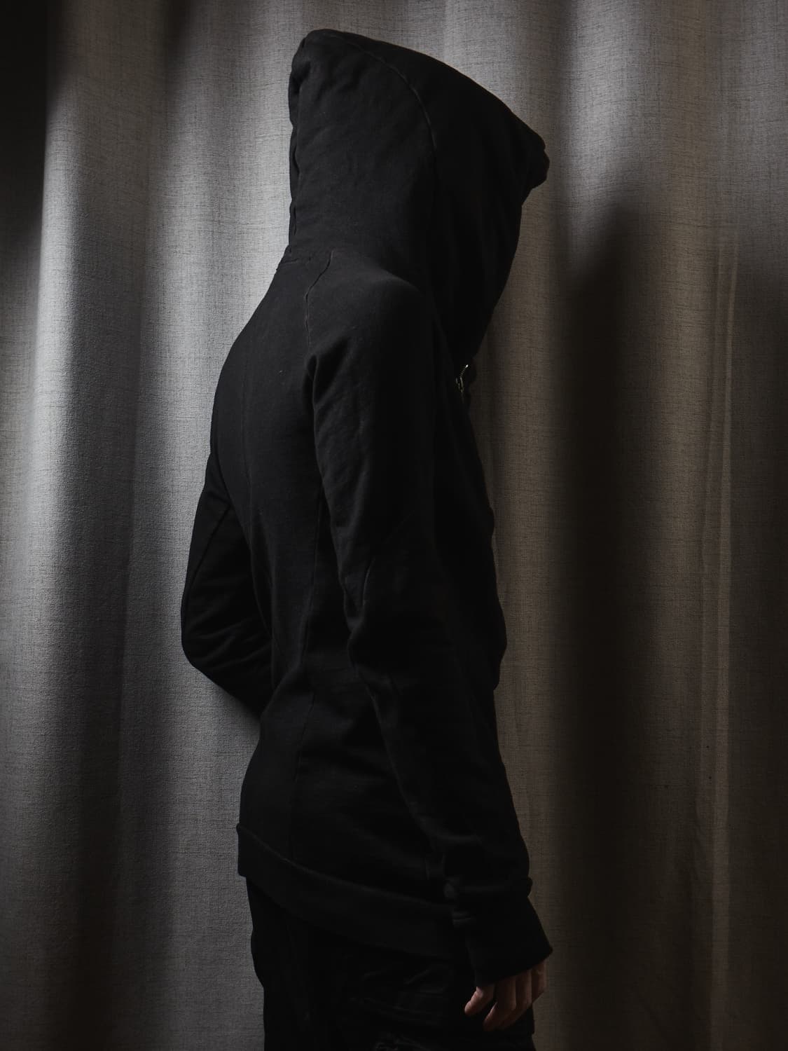 Julius 14fw 사선 코팅 후디 상품이미지9