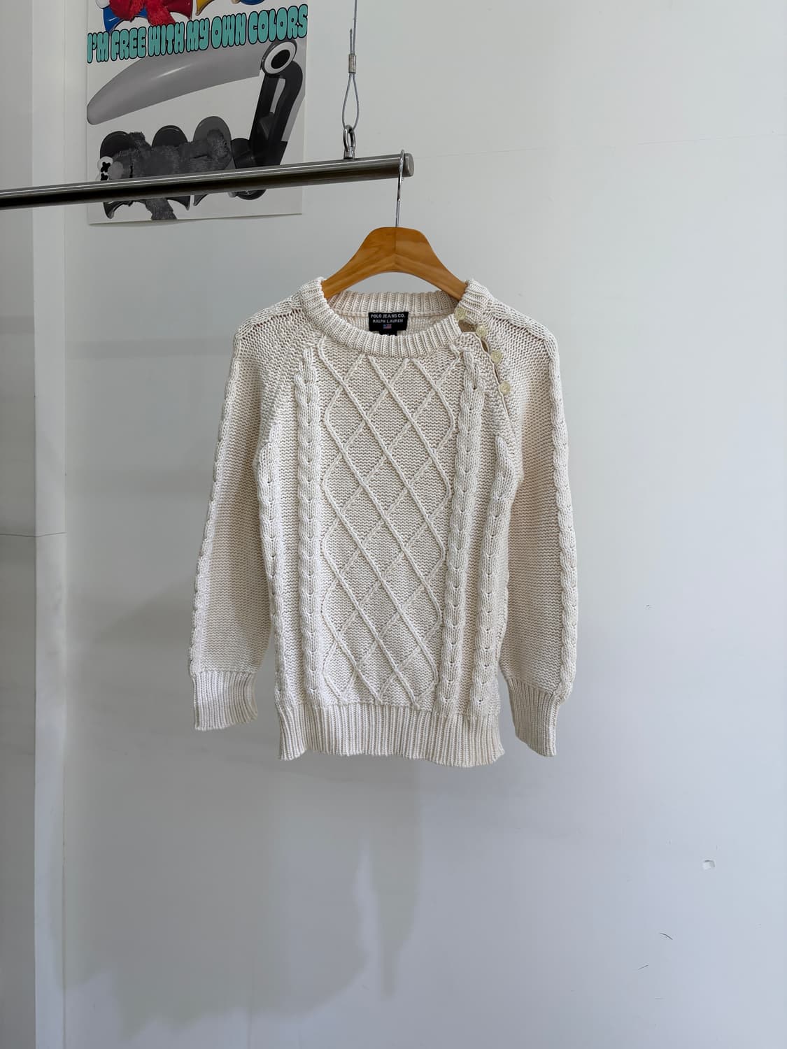 POLO JEANS CO. (Made in Hong Kong) 니트 상품이미지1