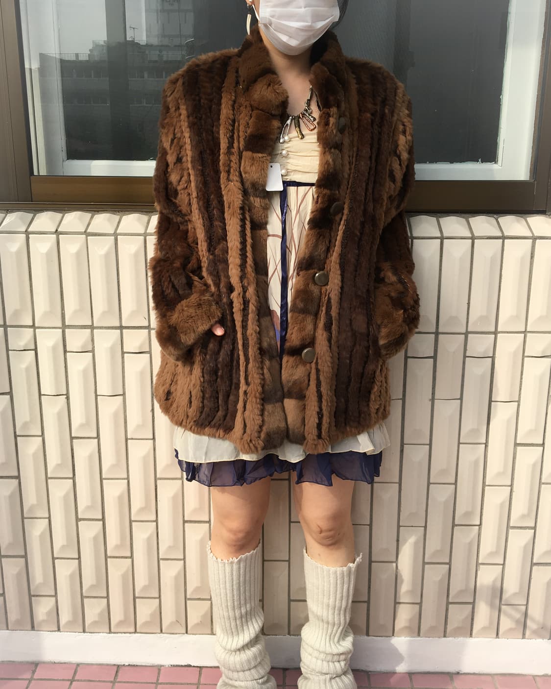 Reversible fur jacket 상품이미지6