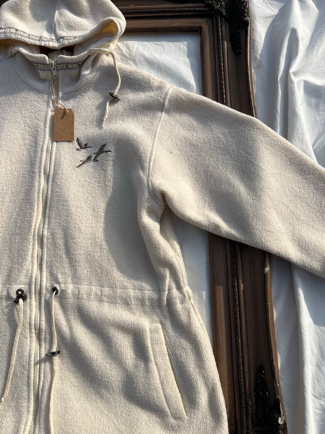 클래식 체크 집업 플리스 자켓 상품이미지6