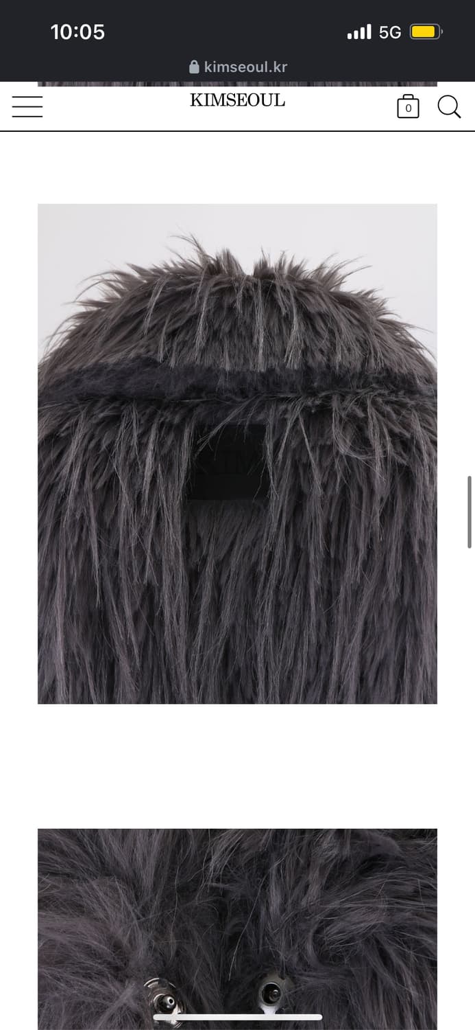 퍼자켓 차콜 상품이미지8