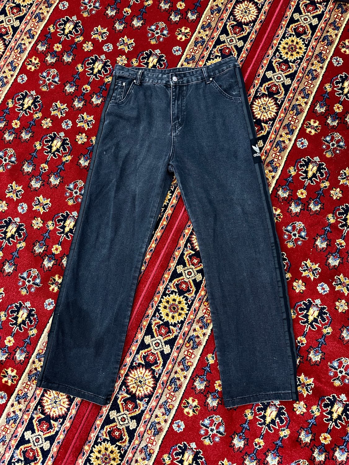 블랙진 삼선줄 커스텀 팬츠 상품이미지10