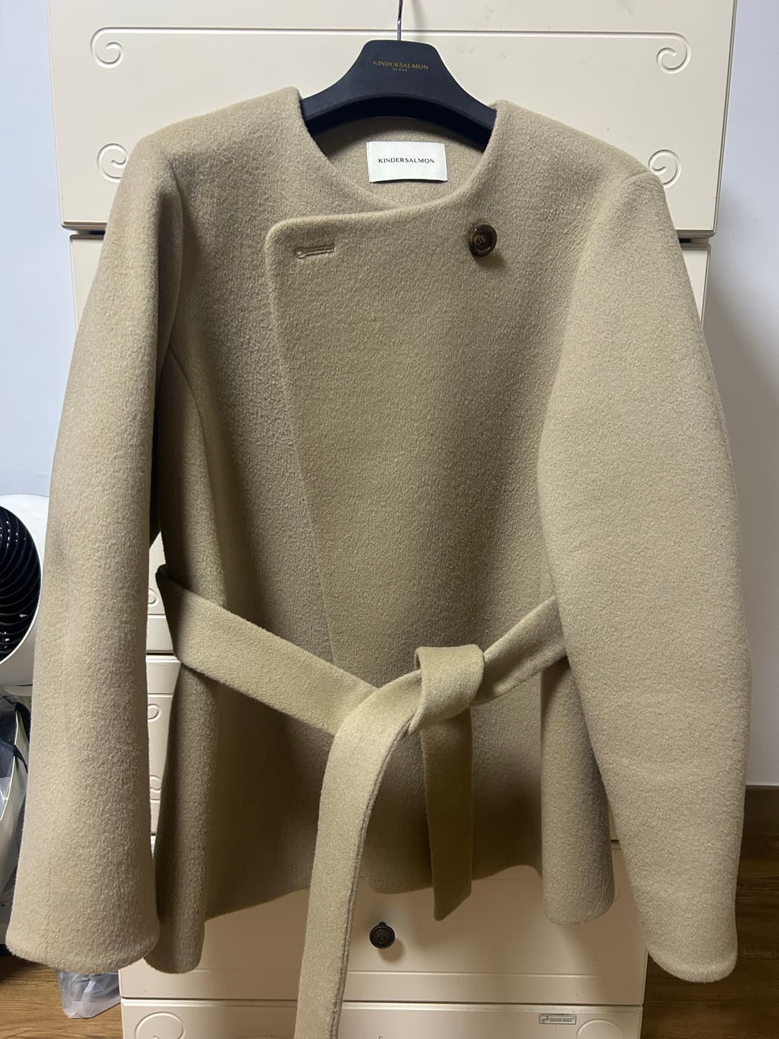 킨더살몬 니엘 모스 자켓 코트 상품이미지2