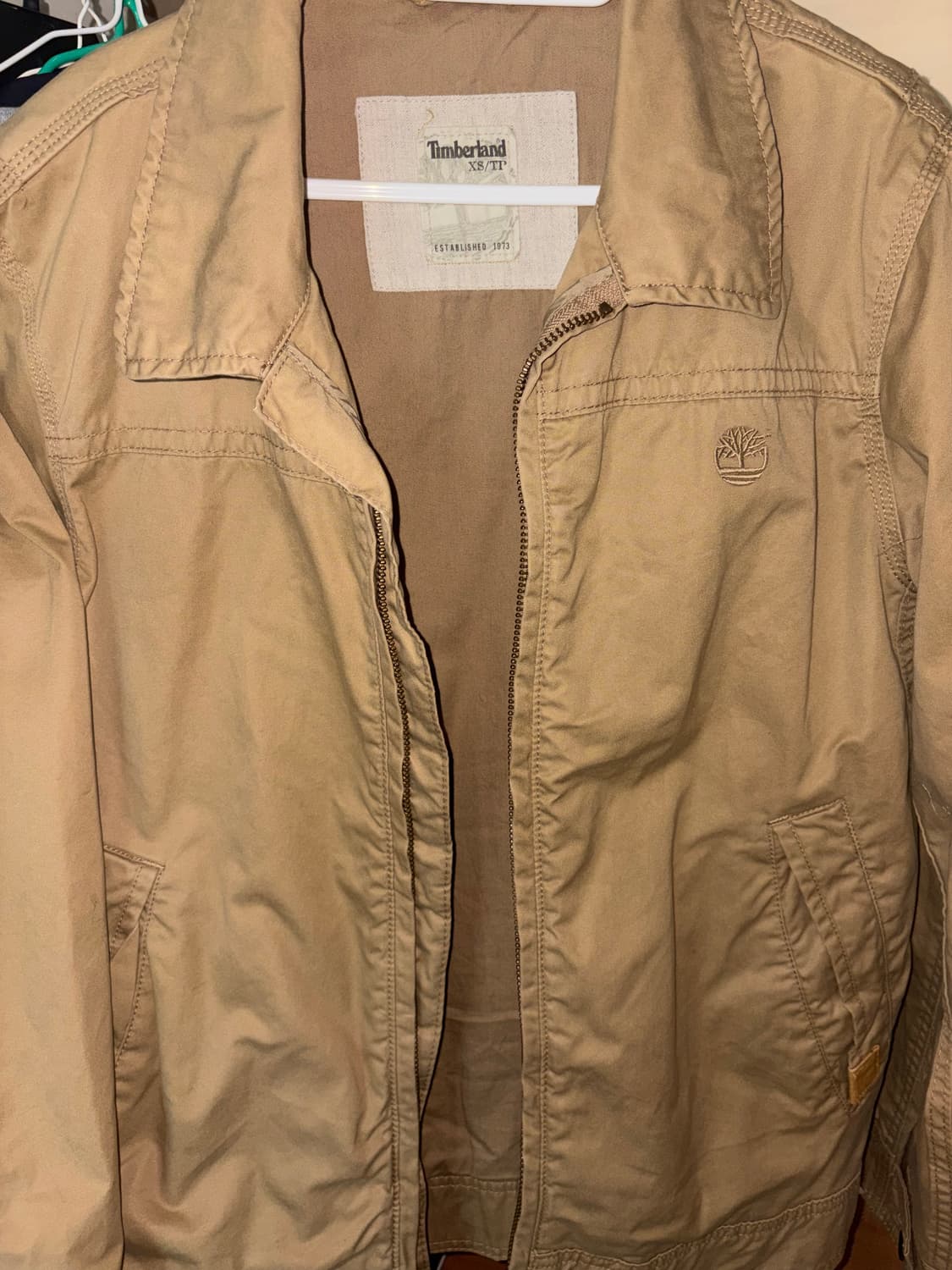 팀버랜드 베이지 자켓 xs 상품이미지2