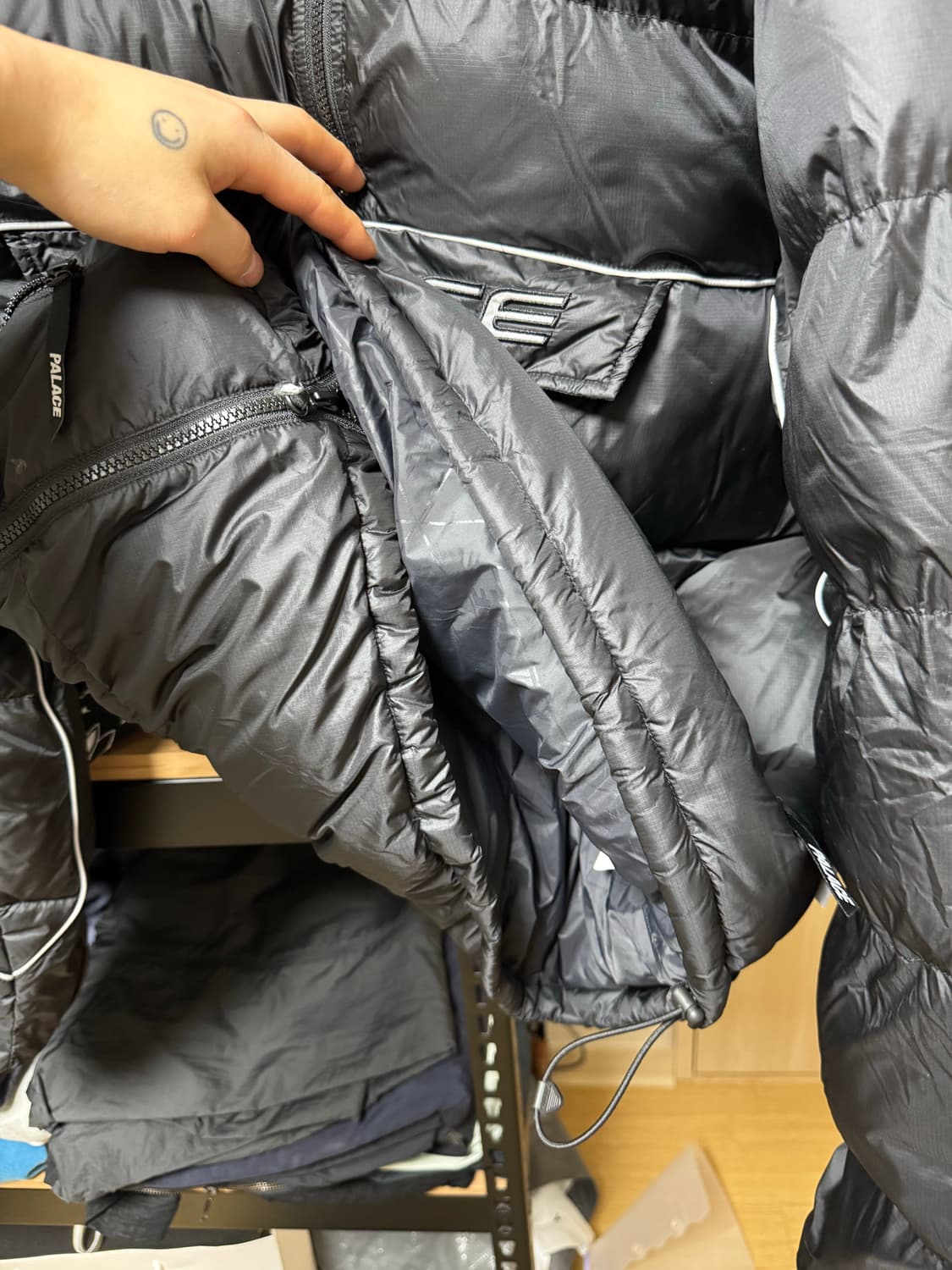 [L] 23ss 팔라스 퍼텍스 P90 아노락 푸퍼 자켓 블랙 상품이미지6