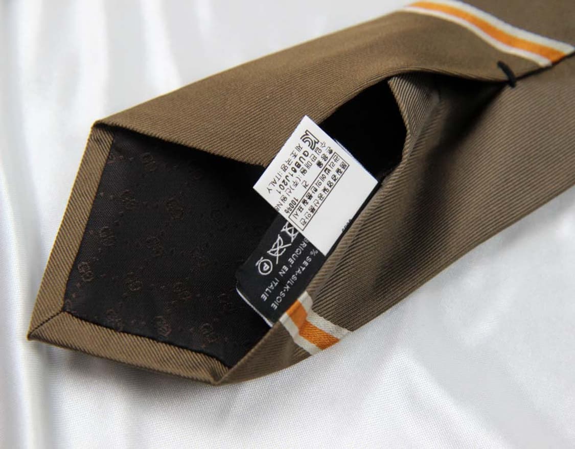 구찌 7cm A등급 슬림 남자 명품 넥타이 상품이미지4