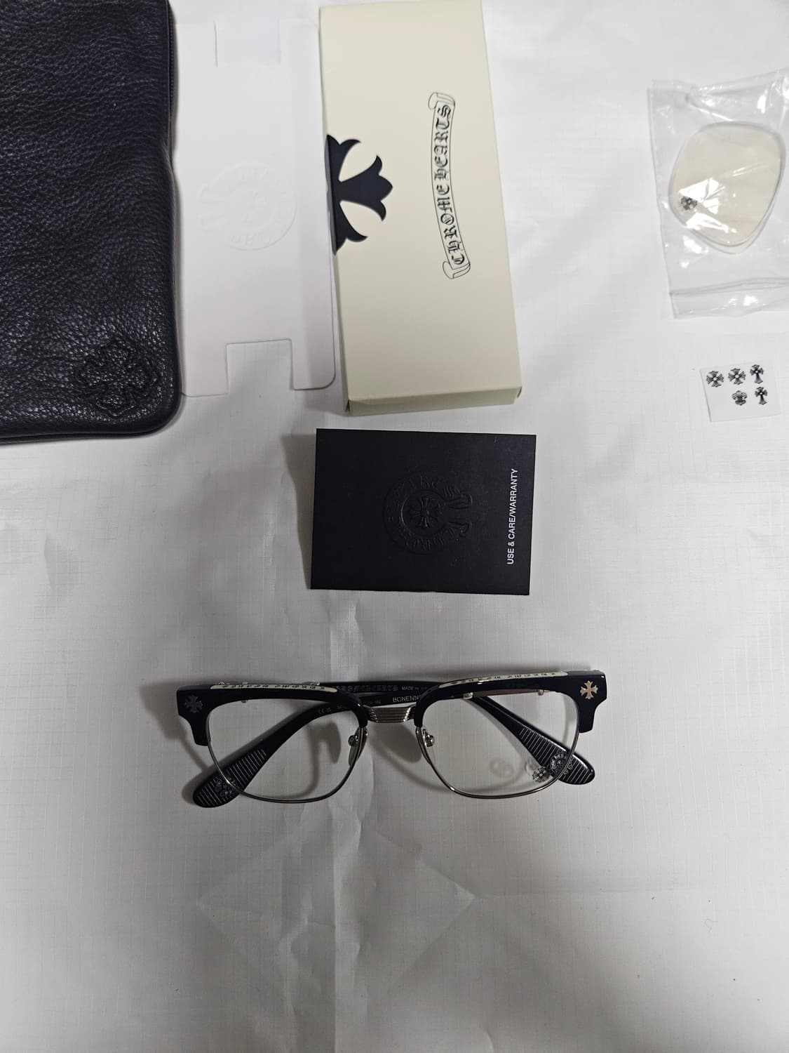 크롬하츠 보넨노이슈어2 블랙 실버 상품이미지1